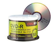 купить Диск DVD-R Deli (пач 50 шт)