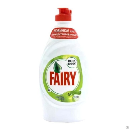 купить Fairy Средство для мытья посуды Зеленое яблоко 450 ml в Ташкенте