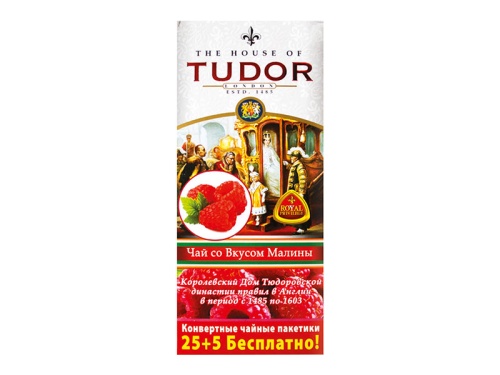купить Чай "TUDOR" Малина в Пакетиках   25+5 в Ташкенте