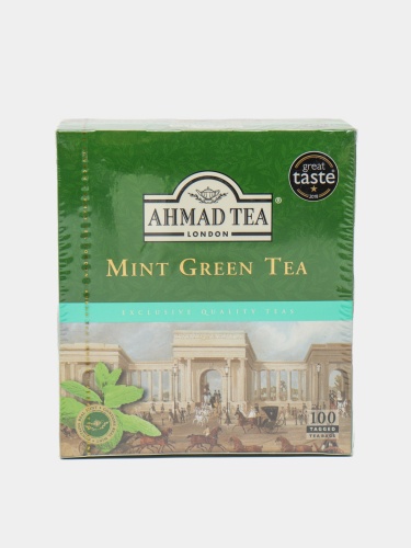 купить ЧАЙ AHMAD TEA 100*2гр  MINT GREEN в Ташкенте