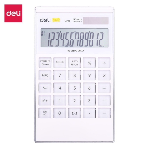 купить Калькулятор 12 разрядный Deli EM01211 в Ташкенте