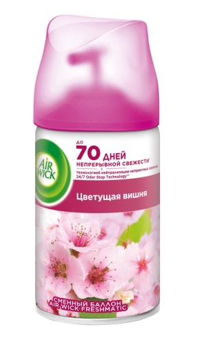 купить AIRWICK Pure Сменный баллон к автоматическому освежителю воздуха Цветущая вишня 250мл в Ташкенте