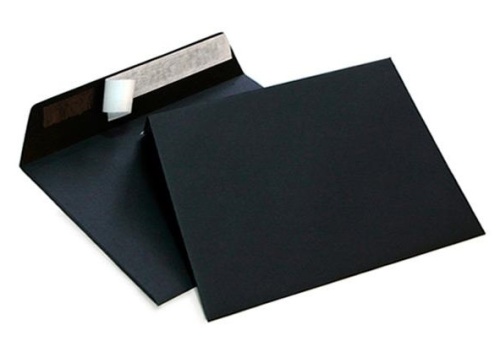 купить Пакет конверт С5 (162*229) черный  120 гр в Ташкенте