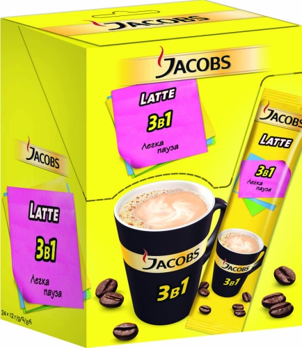 купить Jacobs 3 in 1 "Latte" 12g в Ташкенте