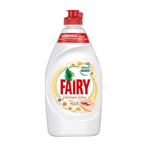 купить Fairy Средство для мытья посуды Нежные руки Ромашка и витамин Е 450 ml в Ташкенте