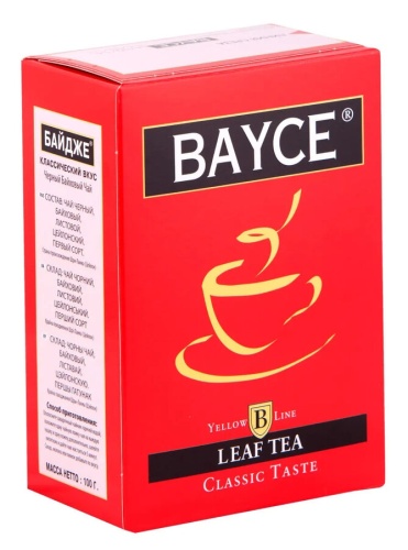 купить Чай чёрный Bayce Классический 100гр в Ташкенте