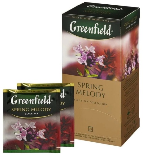 купить Greenfield chay Spring melody 37.5g 25sht 1.5g в Ташкенте