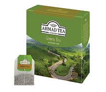 купить ЧАЙ зеленый "AHMAD Green Tea" в  пакетиках 12*100*2гр 