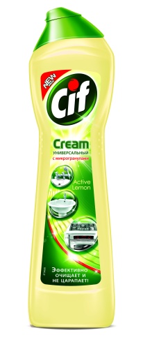 купить Чистящее ср-во "CIF CREAM" CL Аctive Lemon Pearl 16x500 ml в Ташкенте