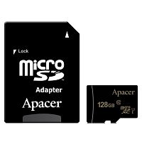 купить Apacer microSDXC UHS-I U1 R85 Class10 128GB with Adapter (AP128GMCSX10U5-R)