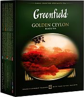 купить Чай Greenfield Golden Ceylon 100 пакетиков