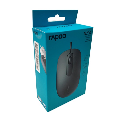 купить Мышка Rapoo N200 Black USB в Ташкенте